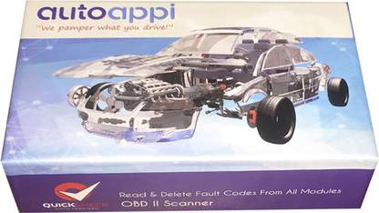 Autoappi Car OBD Scanner with Free Enhanced OBDII Software (1 Year Subscription) OBD Reader