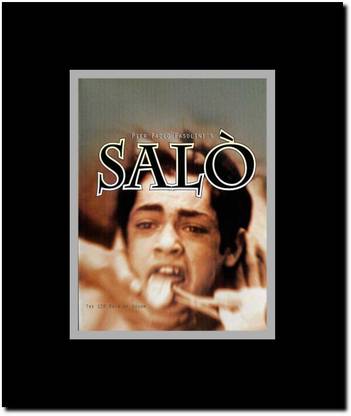 Salo or the 120 Days of Sodom Framed Movie Poster Photographic Paper
