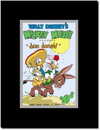 Don Donald Framed Movie Poster Paper Print