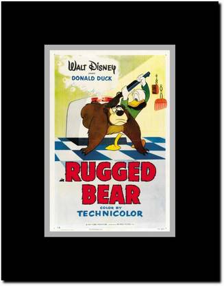 Rugged Bear Paper Print