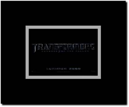 Transformers 2: Revenge of the Fallen Paper Print