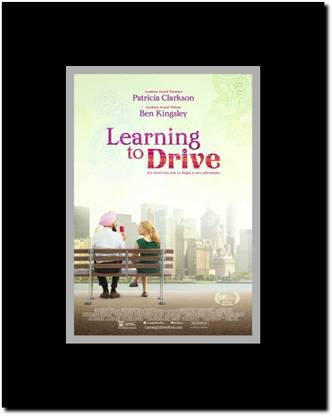 Learning to Drive Framed Movie Poster Paper Print