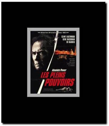 Absolute Power Framed Movie Poster Paper Print