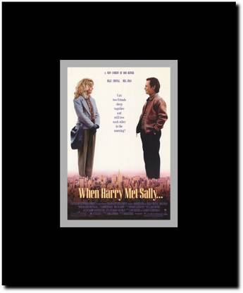 When Harry Met Sally Framed Movie Poster Paper Print