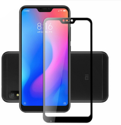 HIE POWER Edge To Edge Tempered Glass for Xiaomi Redmi 6A (11D Tempered glass)(Full Glue) - HIE POWER : Flipkart.com