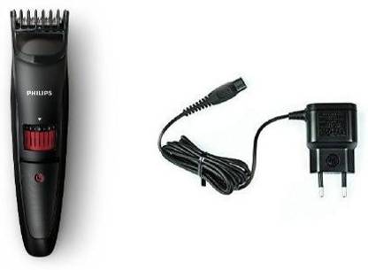 PHILIPS QT-4001 Trimmer Charger Body Groomer 120 min  Runtime 0 Length Settings