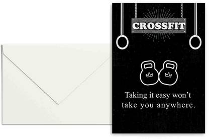 The Tender Curve Sports, Motivational Gifts, Fitness Lover, Fitness Gifts Greeting Card