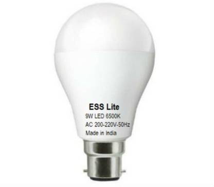 ESS Lite 9 W Basic Round B22 LED Bulb