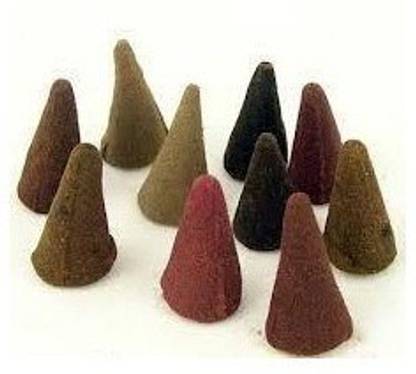 SSC FUNTASTE & SELEKT Sambrani Dhoop Cones Stick With Dhup Batti Stand Jasmine Dhoop