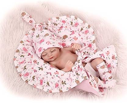 Npk Collection Mini Silicone Reborn Baby Dolls Girl