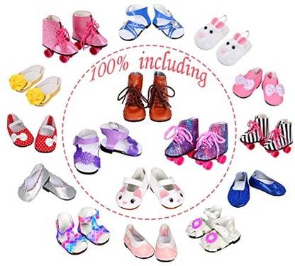 Ebuddy 6pair Doll Shoes 100 Get Rabbit Shoes