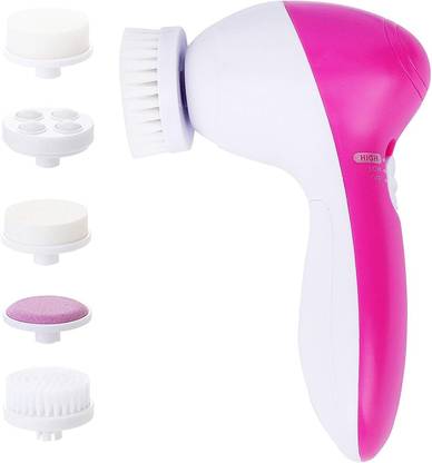 SELL MART S-M-006 5-in-1 Smoothing Body Face Beauty Care Facial Massager Massager
