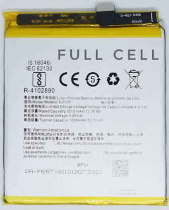 FULL CELL Mobile Battery For  OnePlus 6 ( BLP657 )