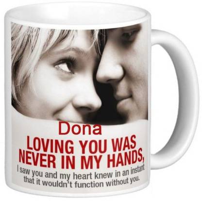 Exocticaa Dona I Love You Romantic Quotes 69 Ceramic Coffee Mug