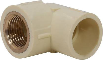 ASTRAL CPVC and Brass Elbow Fitting 3/4" X 1/2" 2-Way 90 Degree Elbow Pipe Joint