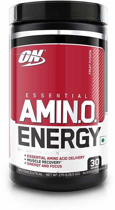 Optimum Nutrition Amino Energy BCAA (270 g, Fruit Fusion) BCAA