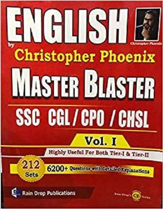 इंग्लिश बाय क्रिसोफर फिओनिक्स मास्टर ब्लास्टर SSC CGL/CPO/CHSL वॉल्यूम1