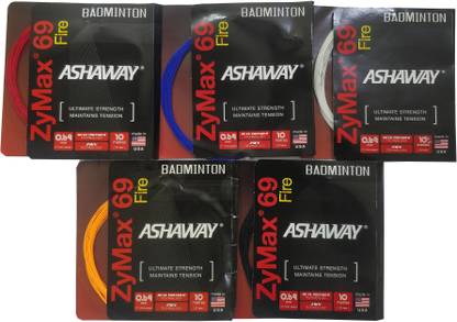 ASHAWAY Zymax 69 Fire Power 22 Badminton String - 10 m