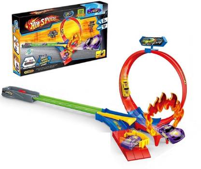 Stager Super Hot Speed Launch and Go Hot Speed Racing Track Set Toy