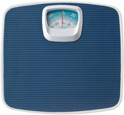 Majron Analog Weight Machine, Capacity 130Kg (Blue) Weighing Scale