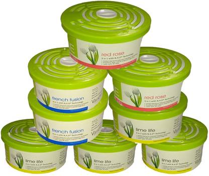 POUR HOME AIR FRESHENER GEL Lime Life, Red Rose & French Fusion For Office Gel AIR FRESHENER Red Rose, Lime Life & French Fusion Gel