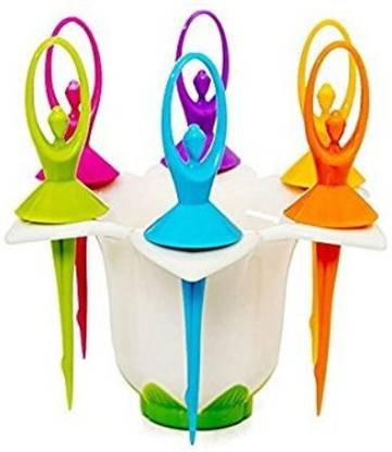 BAJRANG HOME PRODUCTS BAJRANG FF DD Disposable Plastic Fruit Fork