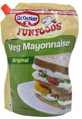 FUNFOODS by Dr. Oetker VEG MAYONNAISE ORIGINAL 875G