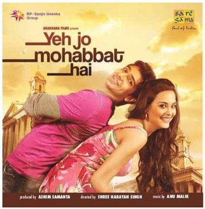 YEH JO MOHABBAT HAI Audio CD Standard Edition