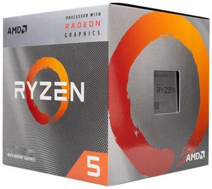AMD Ryzen 5 3400G 4.2 GHz AM4 Socket 4 Cores Desktop Processor