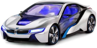 rastar BMW i8 1:14 Remote Control Car with Interior Lights, Fully Transparent