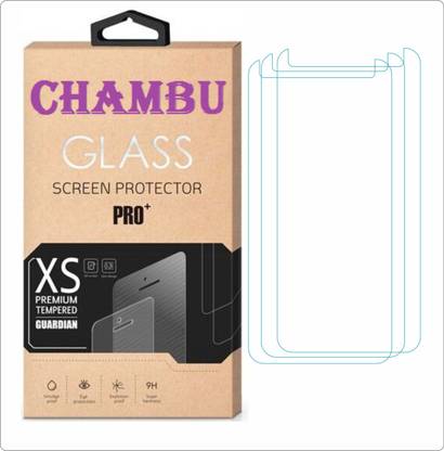 CHAMBU Edge To Edge Tempered Glass for Spice Mi-423 Smart Flo Ivory 2