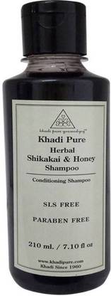 KHADI Herbal Shikakai & Honey Shampoo SLS-Paraben Free (set of 1)
