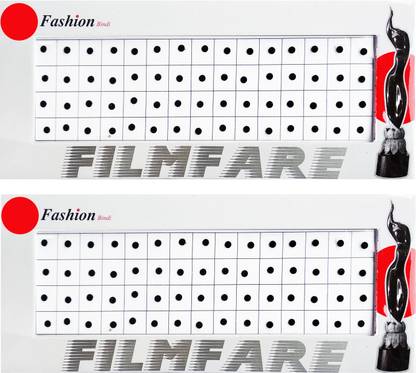 HD Fashion Smallest Size Rare Collection Black Forehead Bindi Forehead Black Bindis