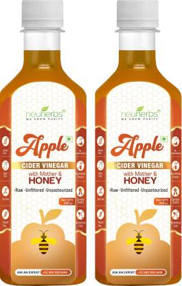 Neuherbs Apple Cider Vinegar with Honey for Weight Loss Vinegar