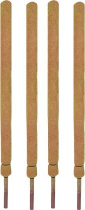 Coirgarden Coco Pole 4 FT(91 cm) - 4 Pieces -Moss & Coir Stick Garden Mulch