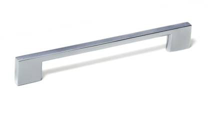 GS Gujarat Chrome Finishing Stainless Steel Kitchen Cabinet Handles, Pull Handle, Furniture Handle, Door and Drawer Handles for Home and Furniture Improvement, 4'' Inch, (Pack of 6) Stainless Steel Cabinet/Drawer Handle
