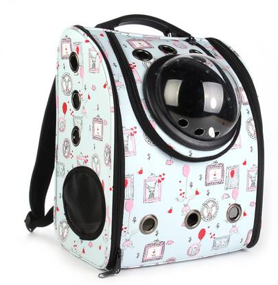 M.way blue rabbit Backpack Pet Carrier