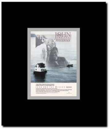 John and the Missus Framed Paper Print