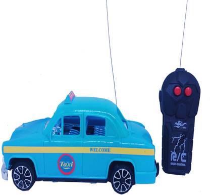 AONERC Remote Control 2 Channel Taxi Car for Kids