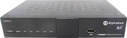 Daido Alphabox X6+ DVB S2X/T2/C Combo Free To Air Set Top Box Media Streaming Device
