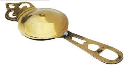 KAYKON Brass Kajrota Kajal Dani Showpiece - 11cm Decorative Showpiece  -  2 cm