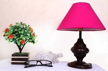 CANDELA Conical Shade Table Lamp (Pink) Table Lamp