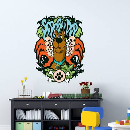 Spinn Decor Wall Decal Warner Bros Scooby Doo 40 cm Warner Bros Scooby Doo Wall Sticker Self Adhesive Sticker