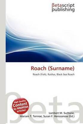 Roach (Surname)