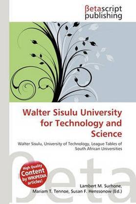 Walter Sisulu University for Technology and Science