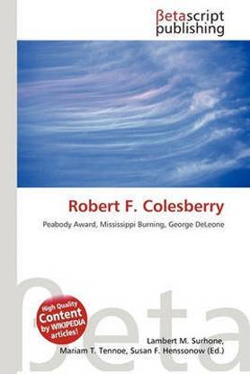 Robert F. Colesberry