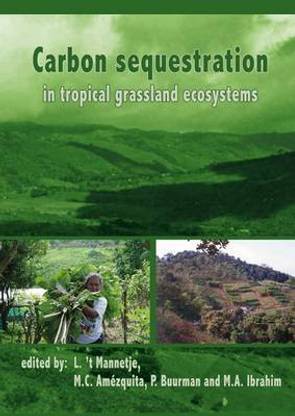 Carbon sequestration in tropical grassland ecosystems