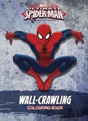 Marvel Spider-Man Wall-Crawling Colouring Book