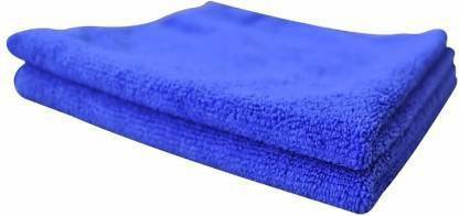Sheen Blue,30X40CM,250GSM,PK2 Wet and Dry Microfiber Cleaning Cloth