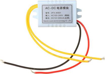 Solnoi Electronics AC-DC 100-240V To 12V 300m Electronic Components Electronic Hobby Kit